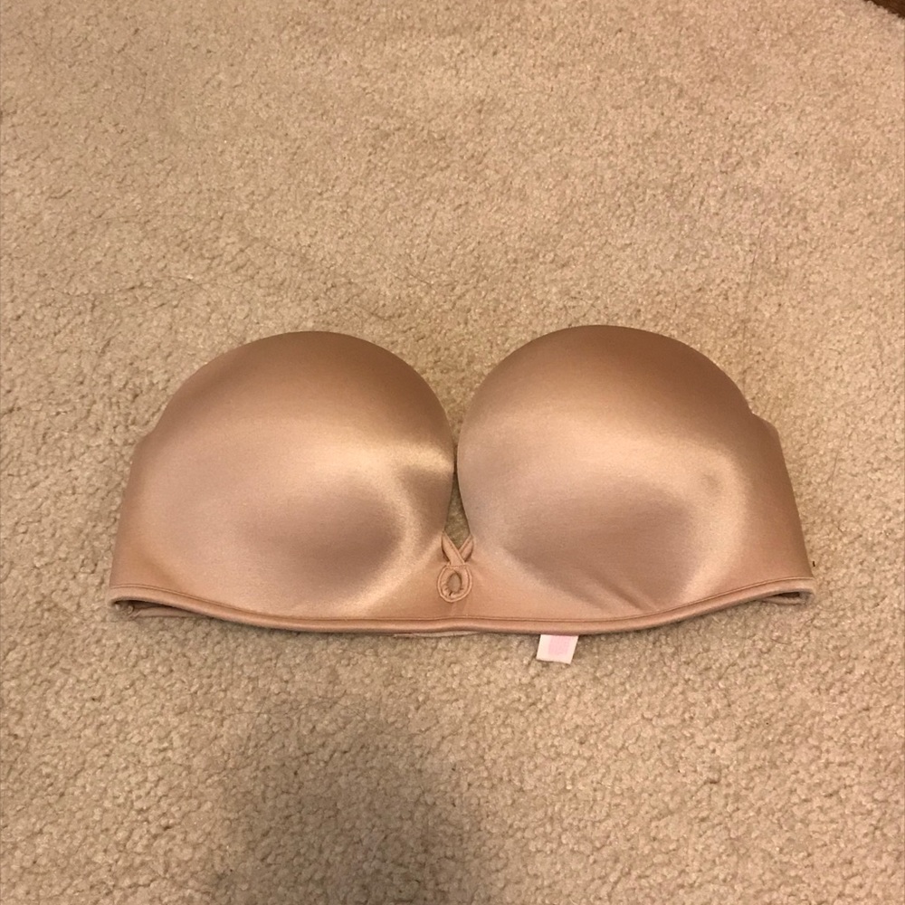 32c strapless bombshell nude